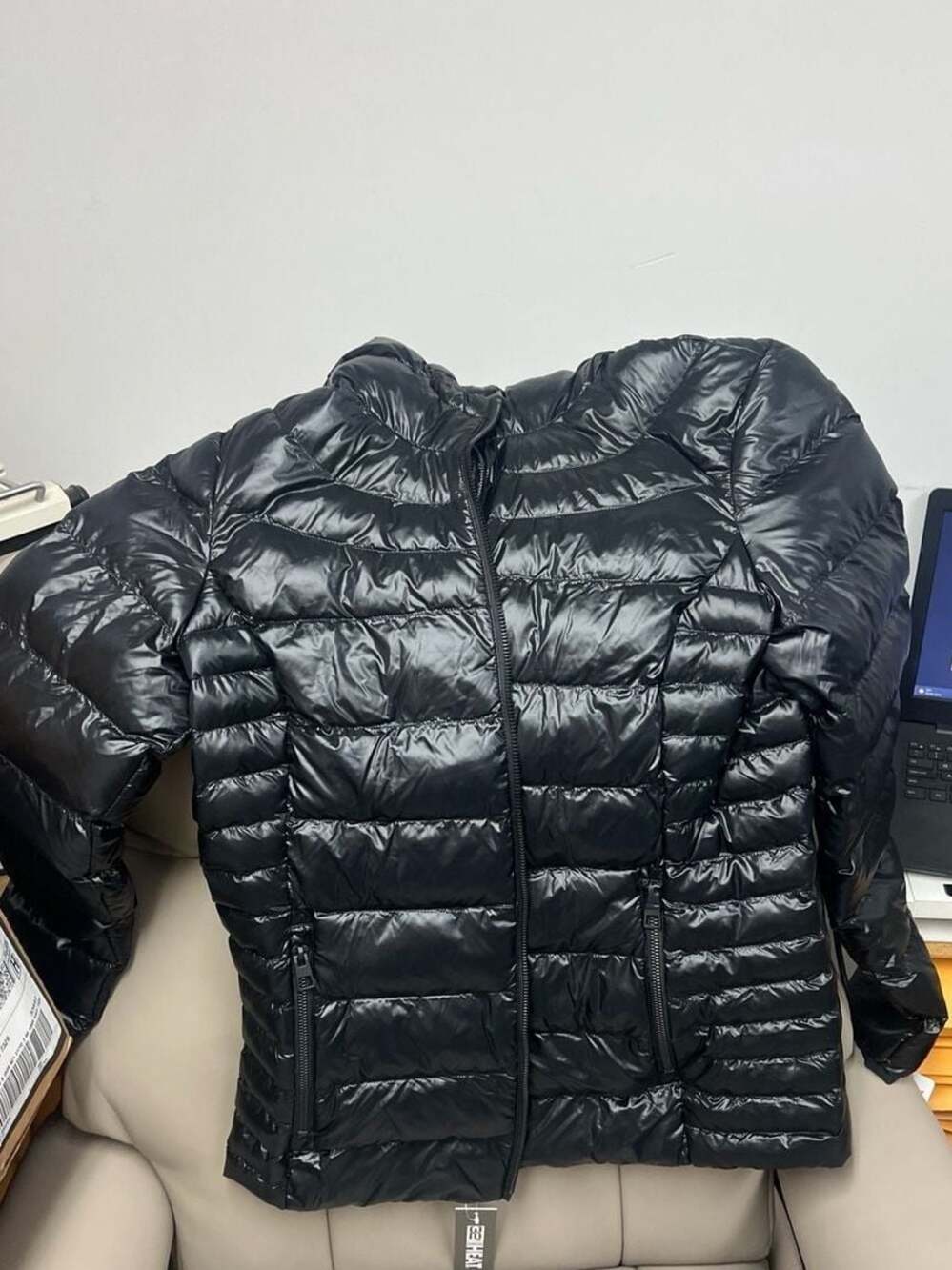 32 Degrees Women's Packable Down Puffer Jacket Black - Size Small